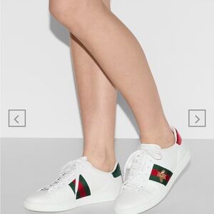 GUCCI Women’s Ace Sneaker with Bee | Brand New with Box and Dust Bag
